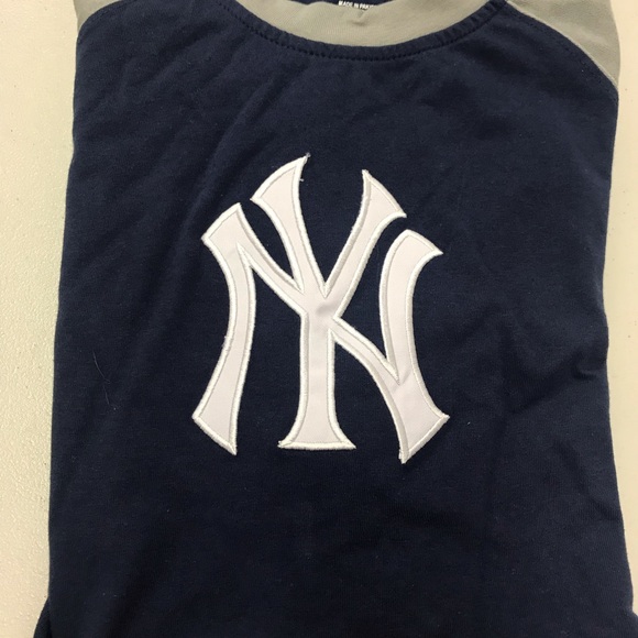 MLB New Your Yankee Pull over T Shirt - Picture 3 of 6
